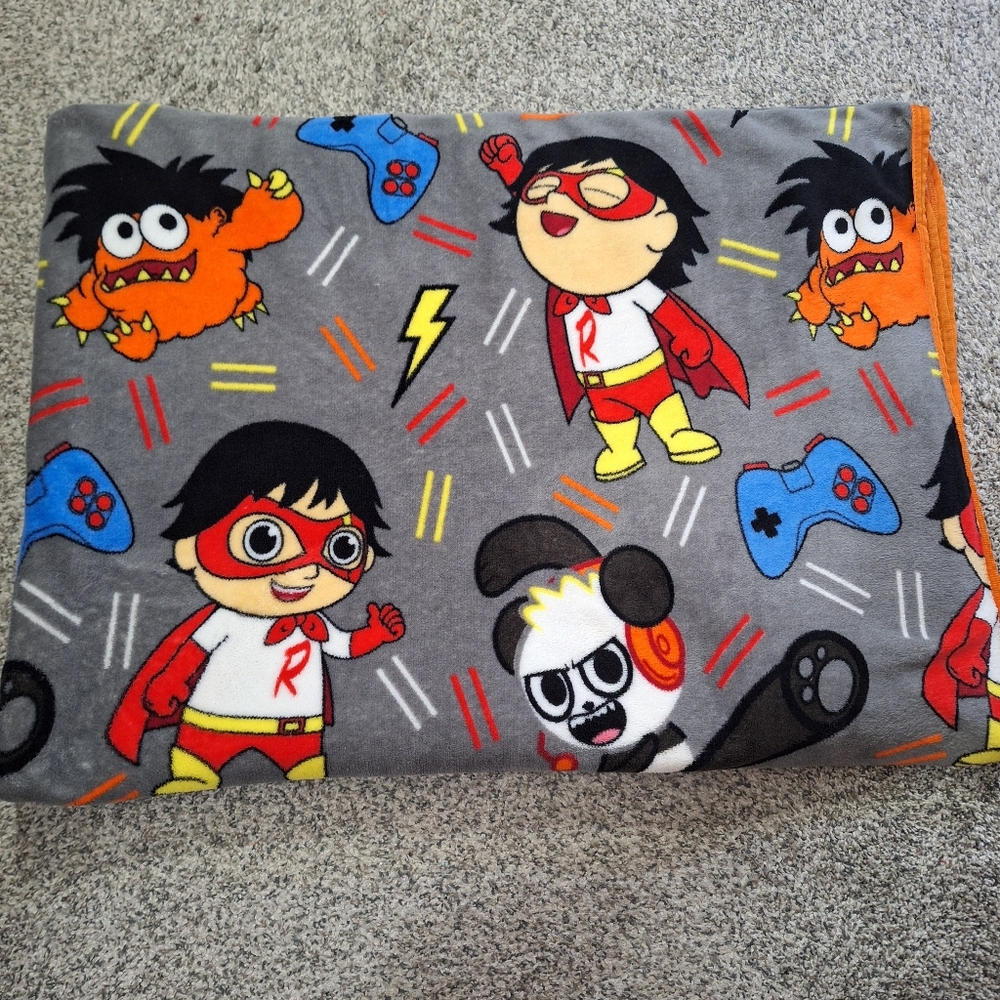 Ryans World Bedding Super Soft Plush Throw Blanket